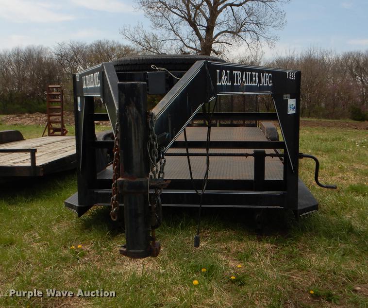 image for item DB6188 2003 L&L equipment trailer