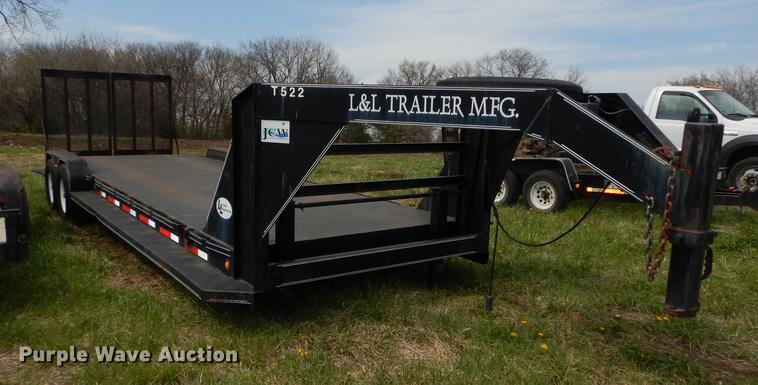 image for item DB6188 2003 L&L equipment trailer