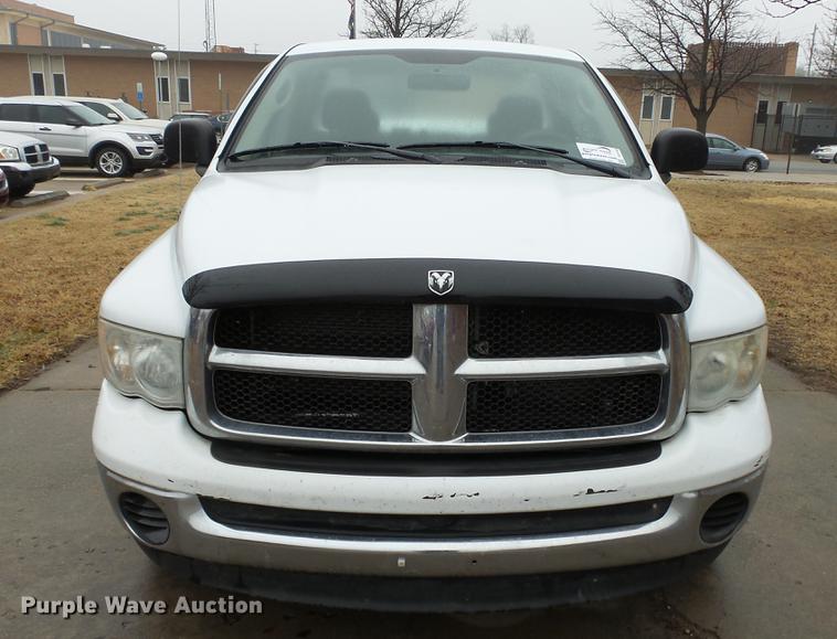 image for item DC0748 2005 Dodge Ram 1500 Quad Cab pickup truck