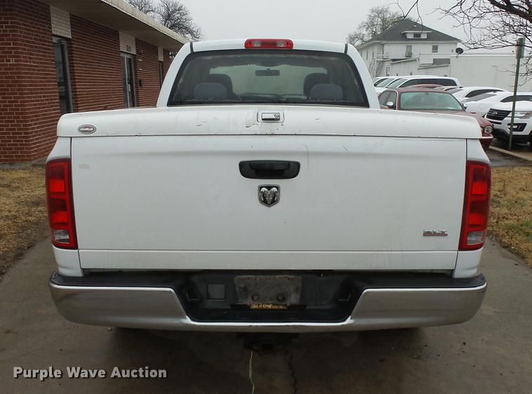image for item DC0748 2005 Dodge Ram 1500 Quad Cab pickup truck