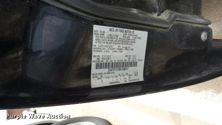 image for item DC1998 2008 Ford Crown Victoria Police Interceptor