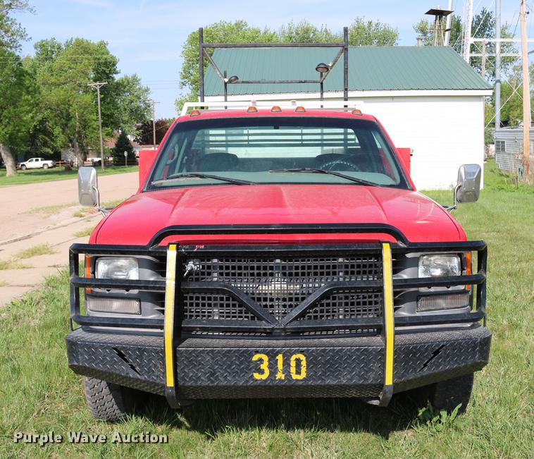 image for item DC7554 1998 Chevrolet Cheyenne 3500 rescue fire truck
