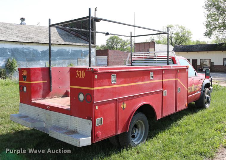 image for item DC7554 1998 Chevrolet Cheyenne 3500 rescue fire truck