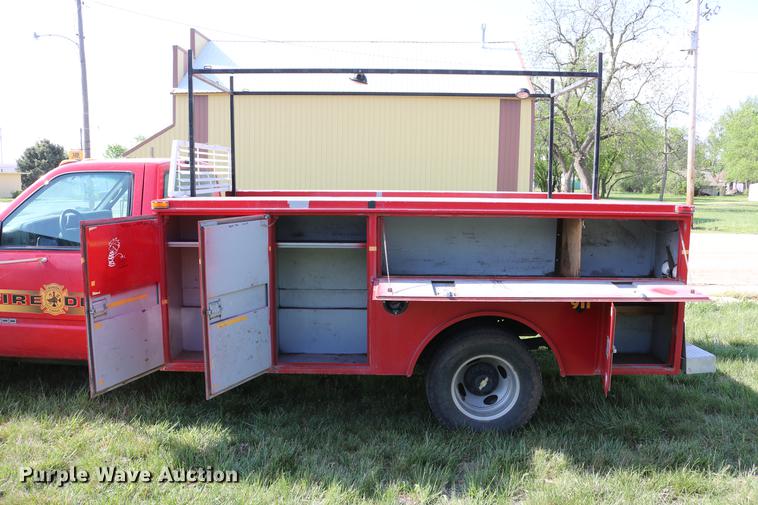 image for item DC7554 1998 Chevrolet Cheyenne 3500 rescue fire truck