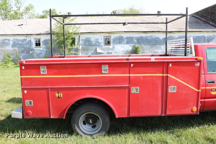 image for item DC7554 1998 Chevrolet Cheyenne 3500 rescue fire truck