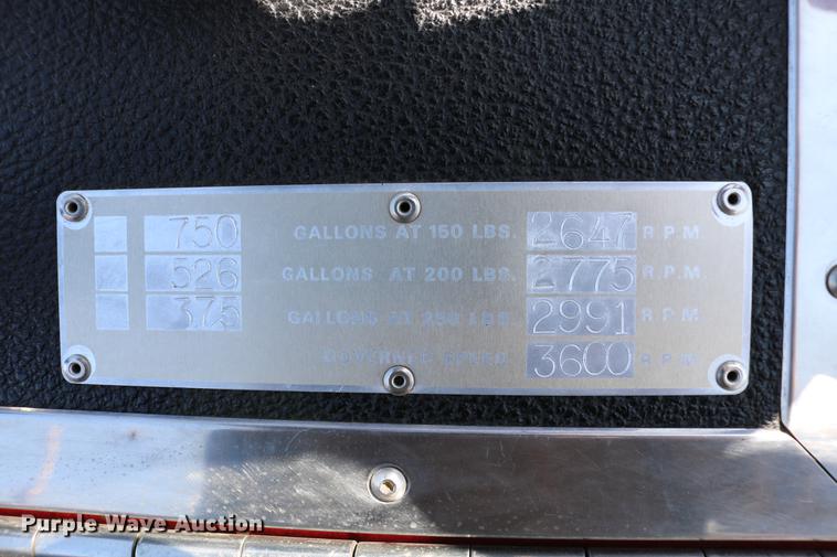 image for item DC7606 1985 Ford F700 fire truck