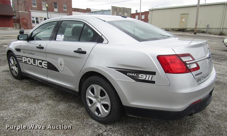 image for item DD7461 2015 Ford Taurus Police Interceptor