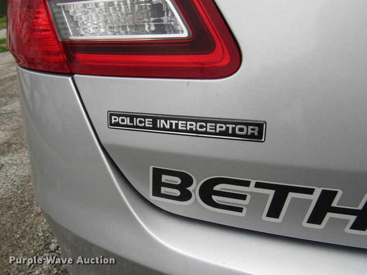 image for item DD7461 2015 Ford Taurus Police Interceptor