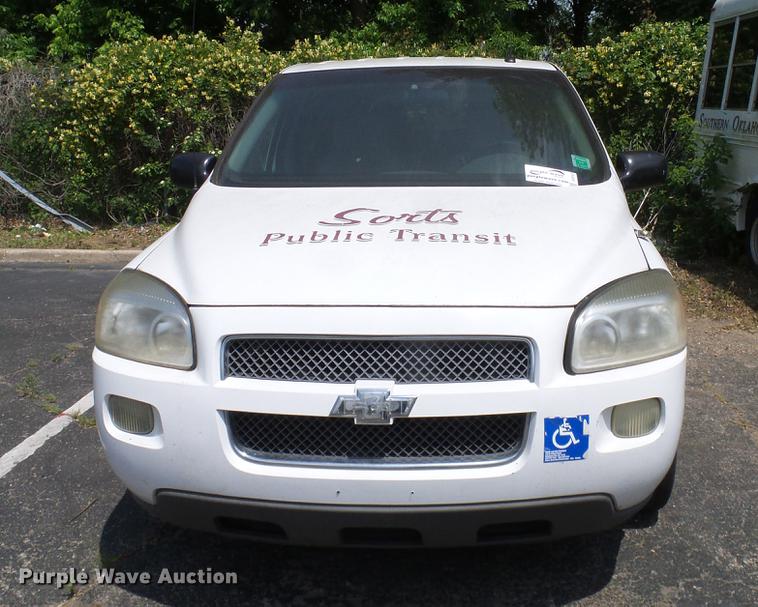 image for item DD8187 2007 Chevrolet Uplander Cargo van