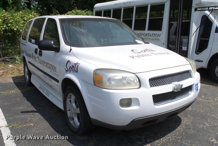image for item DD8187 2007 Chevrolet Uplander Cargo van