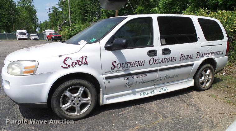 image for item DD8187 2007 Chevrolet Uplander Cargo van