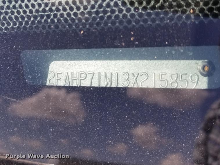 image for item DE1679 2003 Ford Crown Victoria Police Interceptor