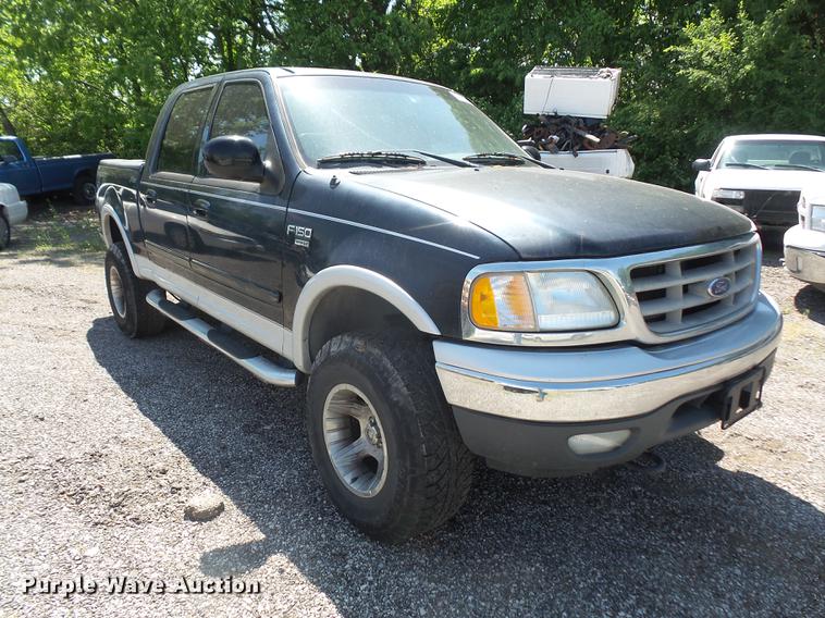 image for item DE1686 2001 Ford F150 SuperCrew pickup truck