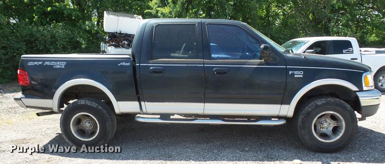 image for item DE1686 2001 Ford F150 SuperCrew pickup truck