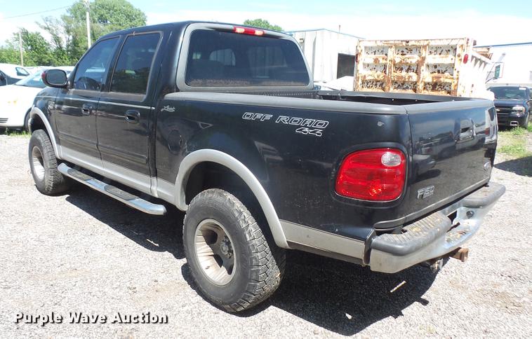 image for item DE1686 2001 Ford F150 SuperCrew pickup truck