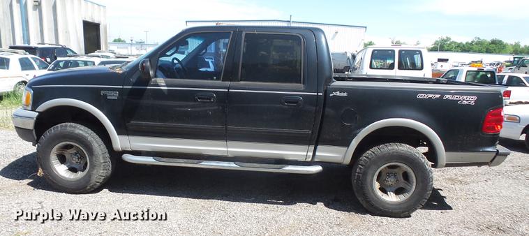 image for item DE1686 2001 Ford F150 SuperCrew pickup truck