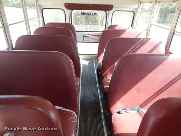 image for item DE1693 2002 Chevrolet Express 3500 micro Blue Bird school bus