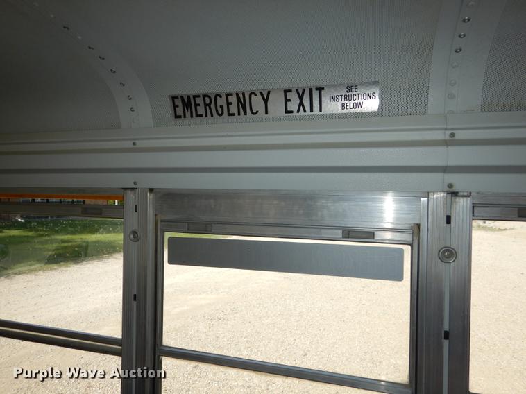 image for item DE1693 2002 Chevrolet Express 3500 micro Blue Bird school bus