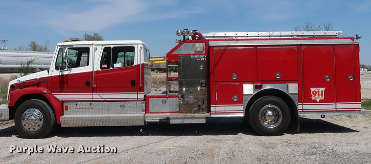 image for item DF3677 1995 Freightliner FL70 fire truck