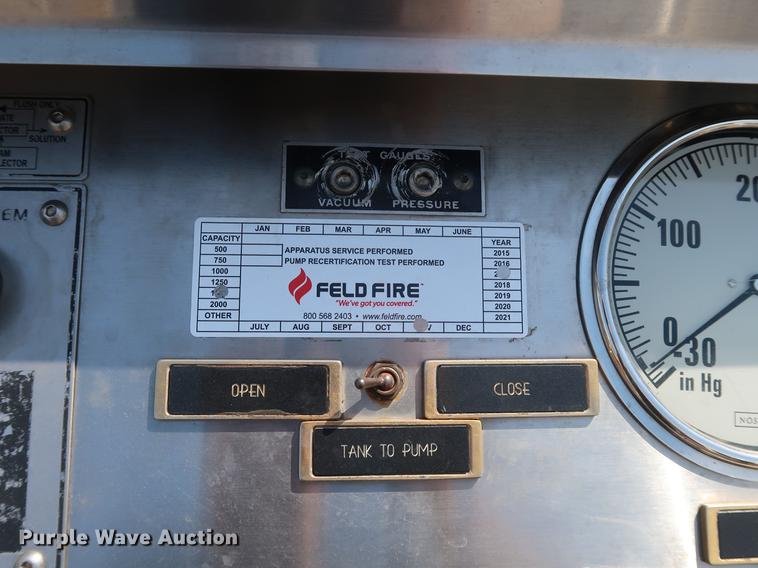 image for item DF3677 1995 Freightliner FL70 fire truck