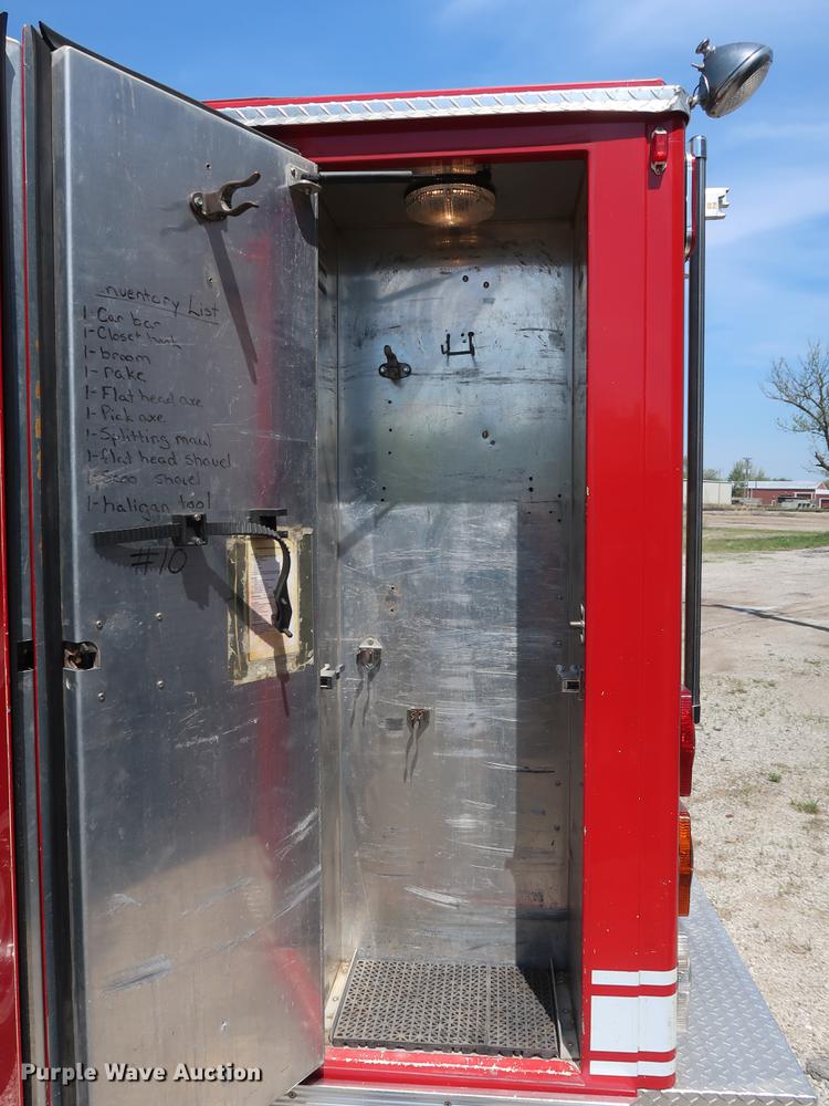 image for item DF3677 1995 Freightliner FL70 fire truck