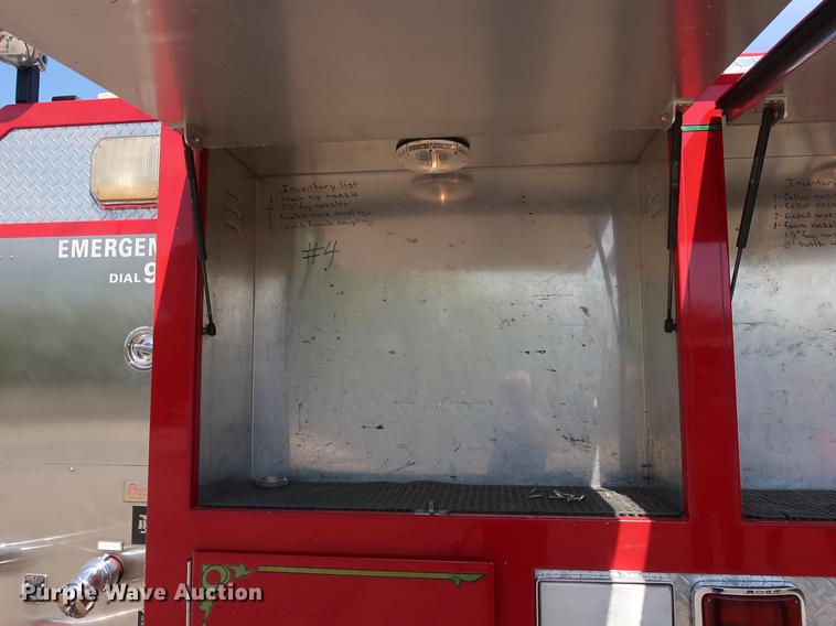 image for item DF3677 1995 Freightliner FL70 fire truck