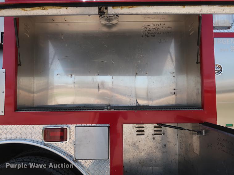 image for item DF3677 1995 Freightliner FL70 fire truck