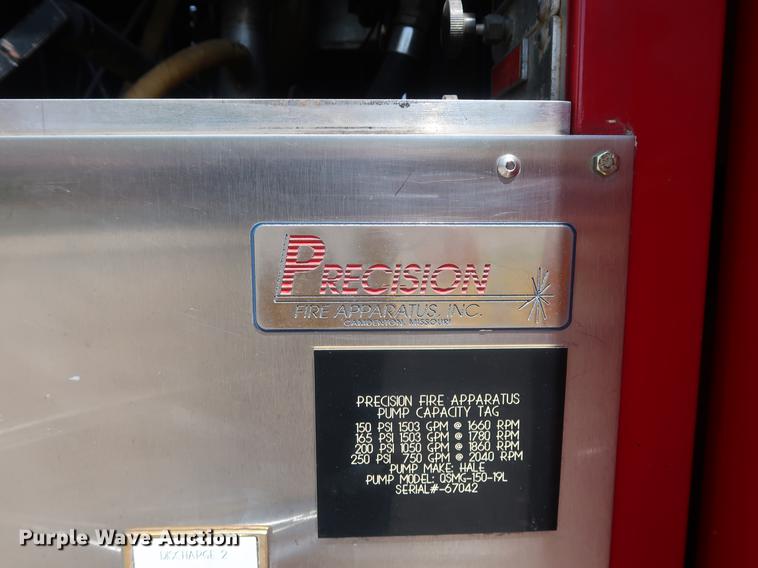 image for item DF3677 1995 Freightliner FL70 fire truck