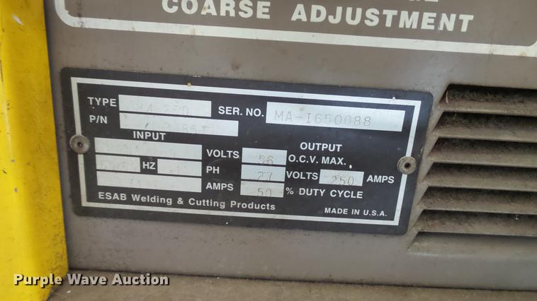 image for item DT9061 Esab Migmaster 250 MIG welder