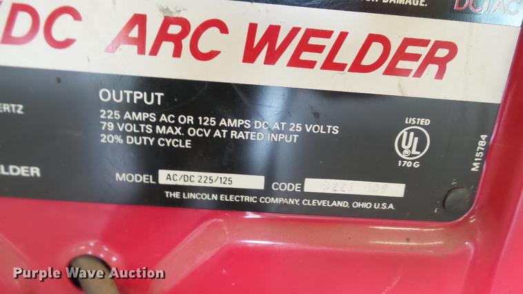 image for item DT9062 Lincoln Electric AC/DC arc welder
