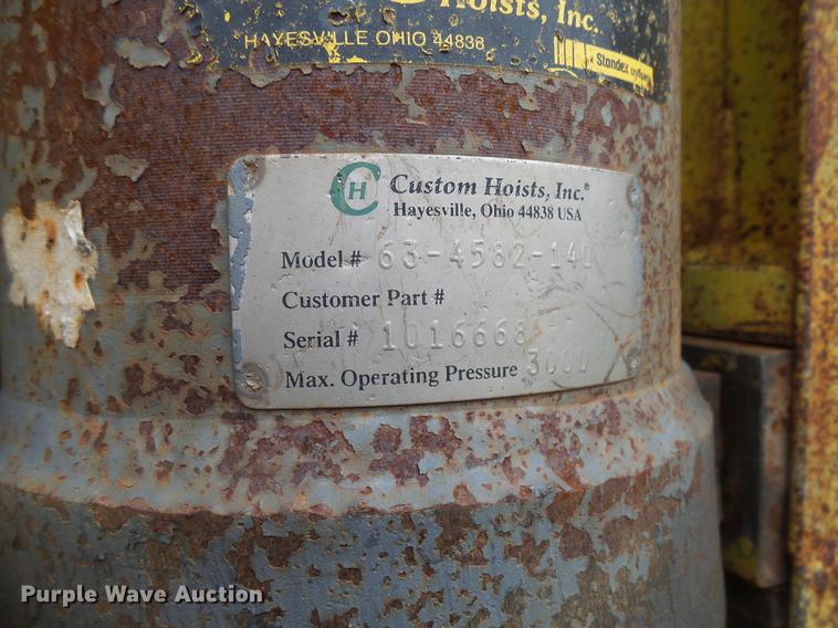 image for item DX9096 2005 Drake end dump pup trailer