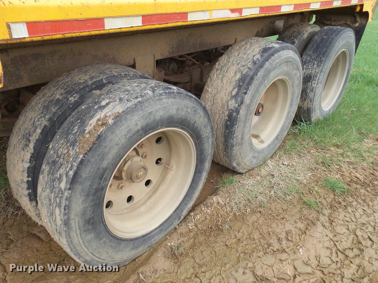 image for item DX9096 2005 Drake end dump pup trailer