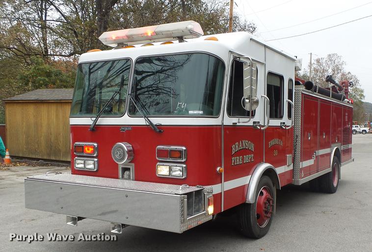 image for item ED9684 1995 Spartan fire truck