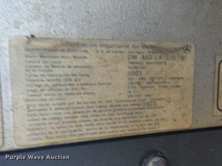 image for item EI9754 2004 Sterling L9500 semi truck