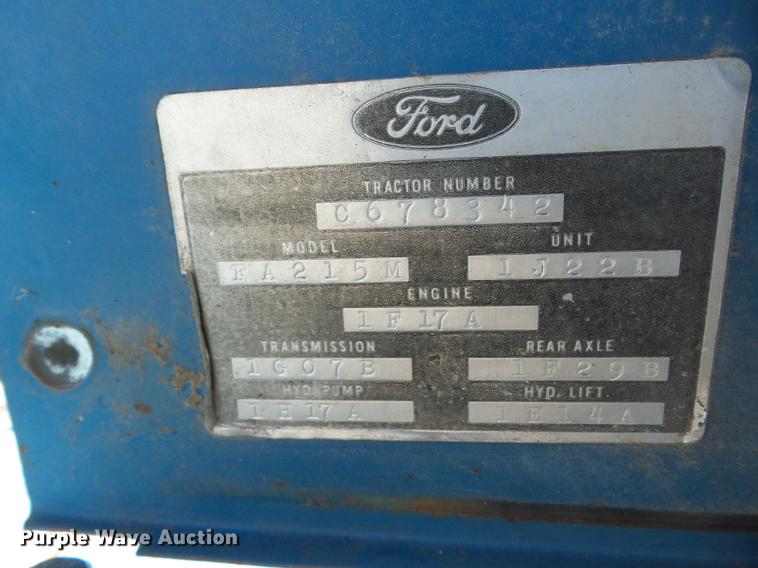 image for item EI9802 Ford 7600 tractor