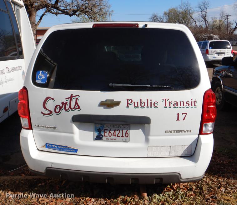 image for item EJ9857 2007 Chevrolet Uplander handicap accessible van