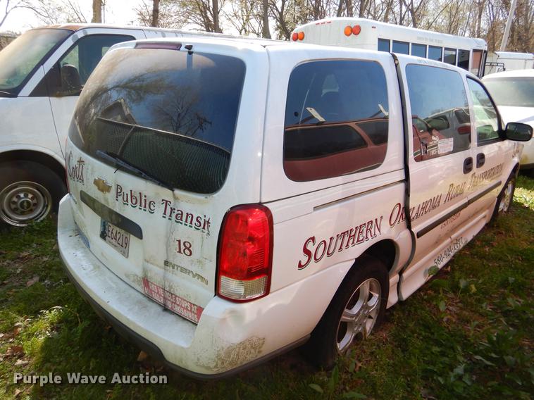 image for item EJ9863 2007 Chevrolet Uplander handicap accessible van