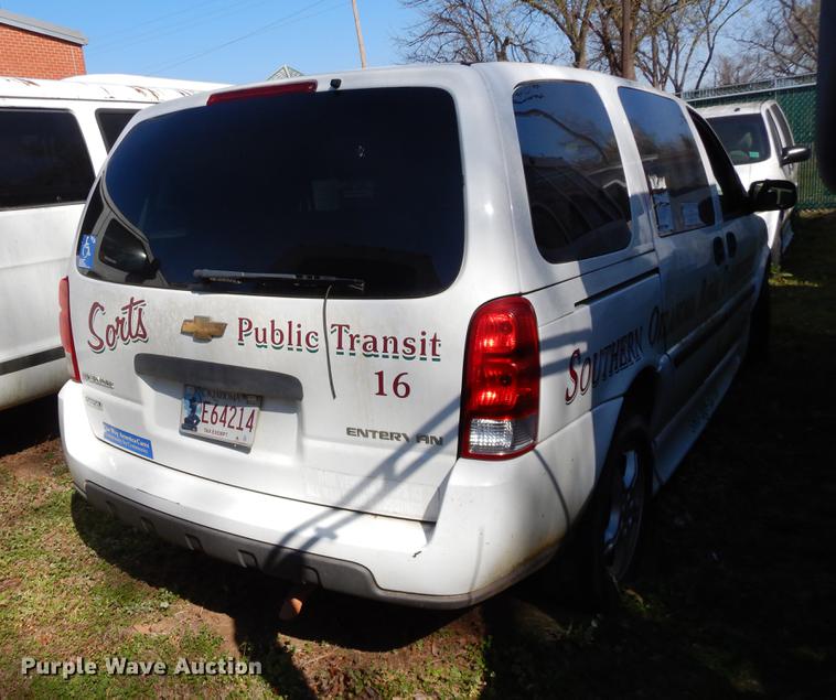 image for item EJ9864 2007 Chevrolet Uplander handicap accessible van