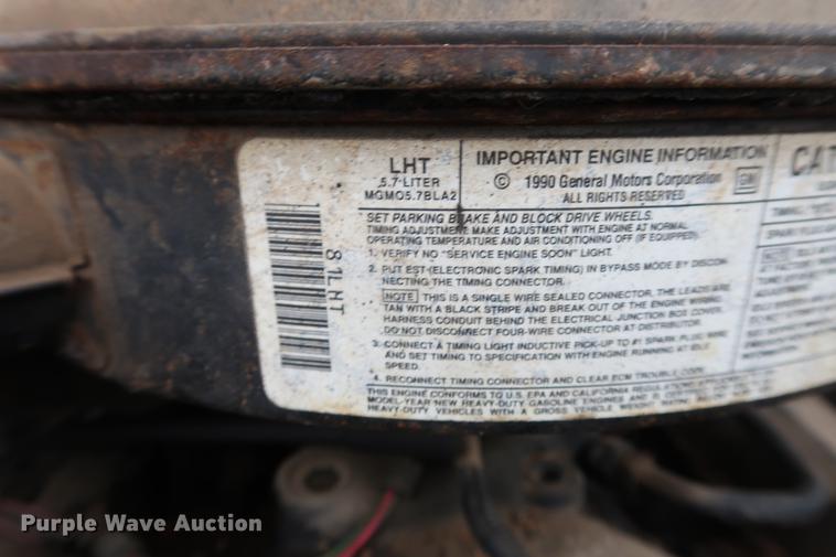 image for item EP9273 1991 Chevrolet 2500 pickup truck