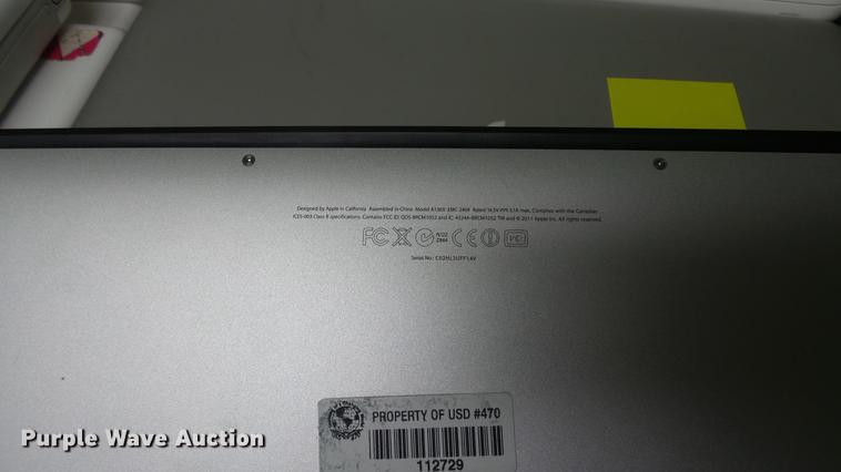 image for item EX9186 (45) Apple laptops