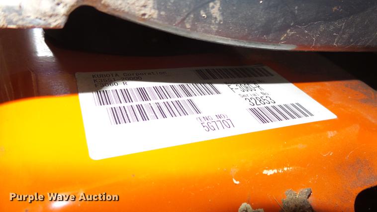 image for item EX9226 Kubota F3060 ZTR lawn mower