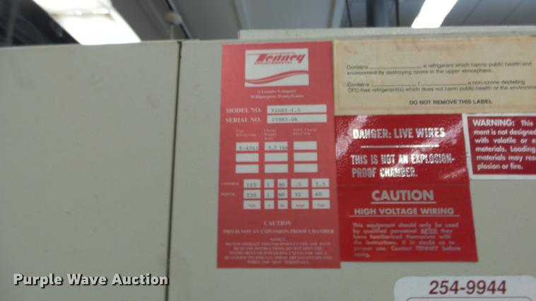 image for item EZ9601 Tenney T20RS-1.5 environmental chamber