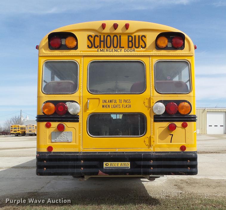 image for item L5672 2002 Chevrolet Blue Bird CV200C school bus