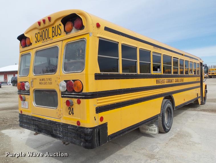 image for item L5674 2003 International 3800 Blue Bird CV600S school bus