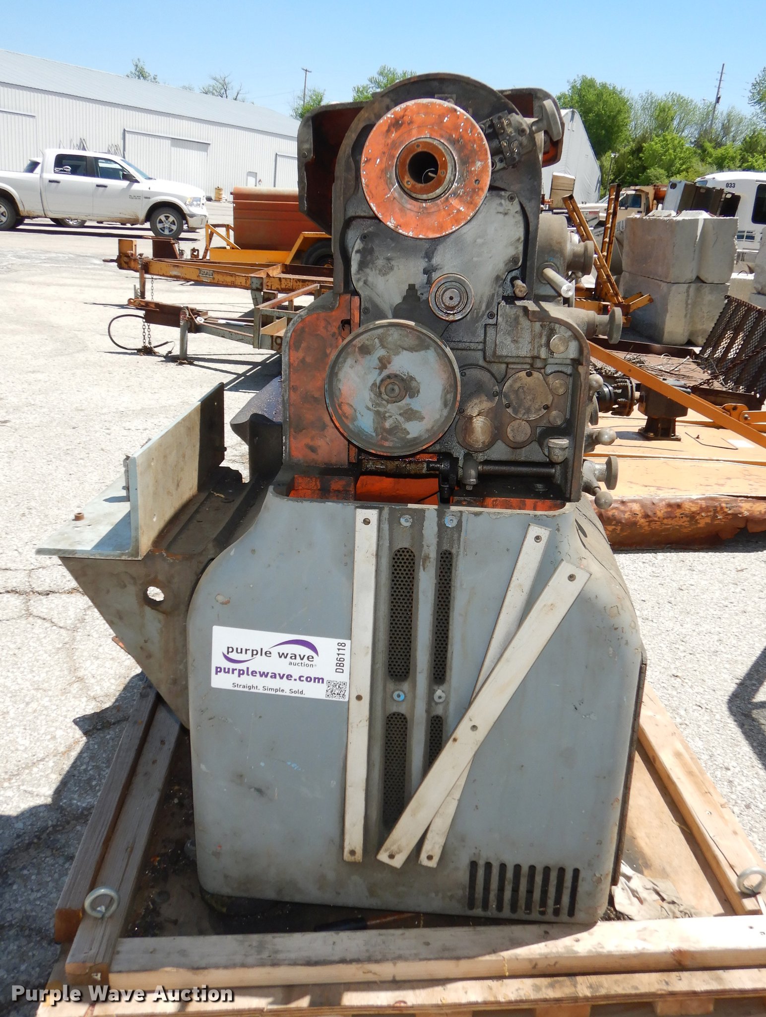 Monarch metal lathe in Kansas City, KS Item DB6118 sold Purple Wave
