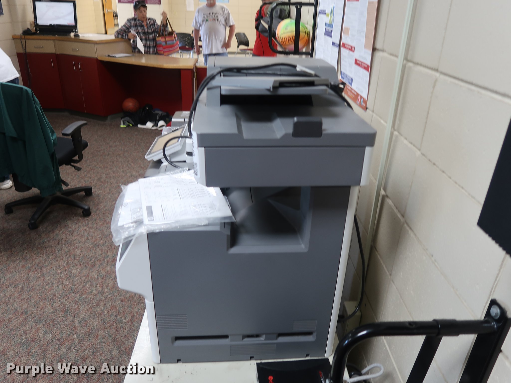 Lexmark XS748DE printer in Nevada, MO Item DF3679 sold Purple Wave