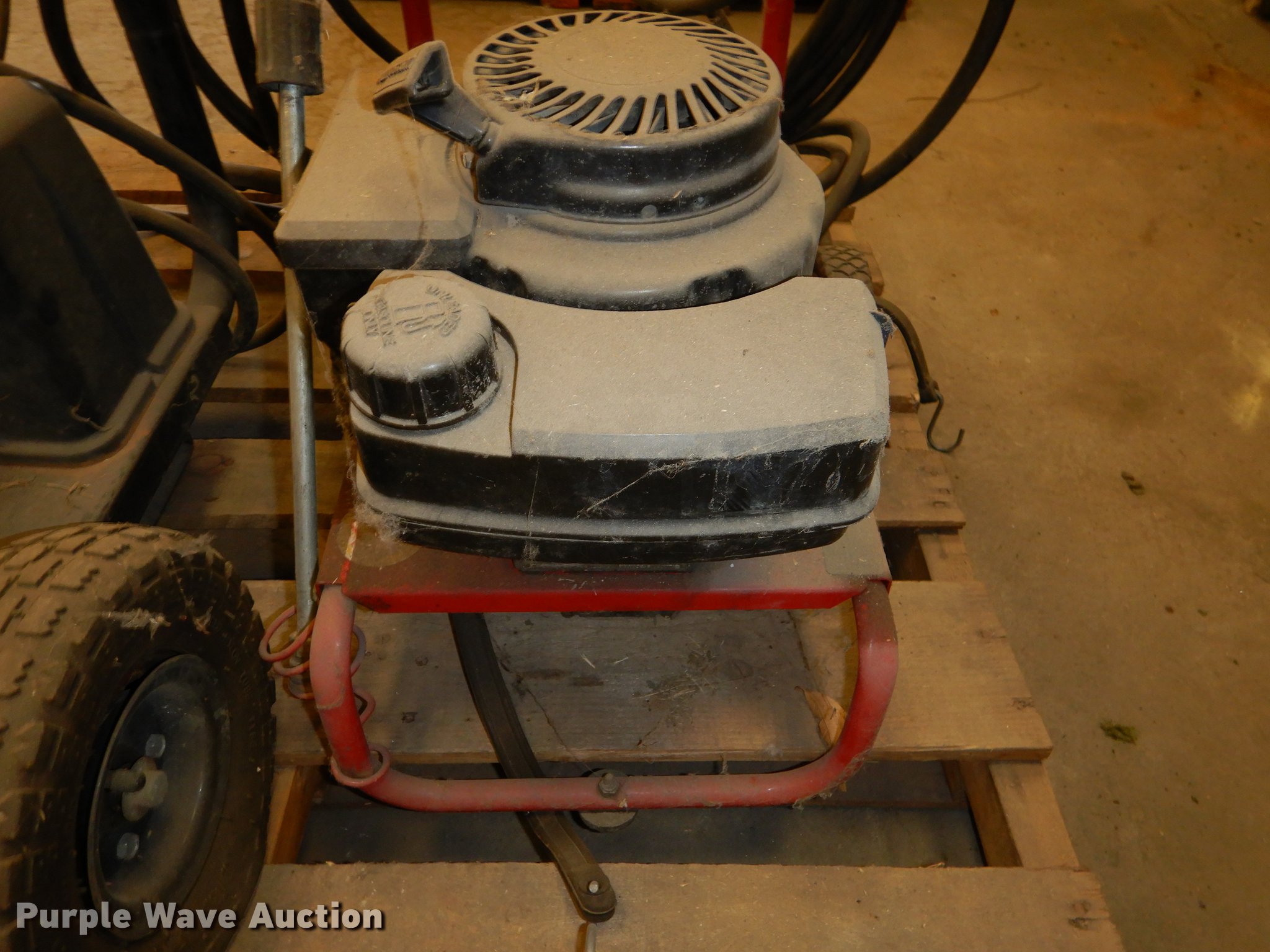 (2) pressure washers in Leavenworth, KS Item EQ9838 sold Purple Wave