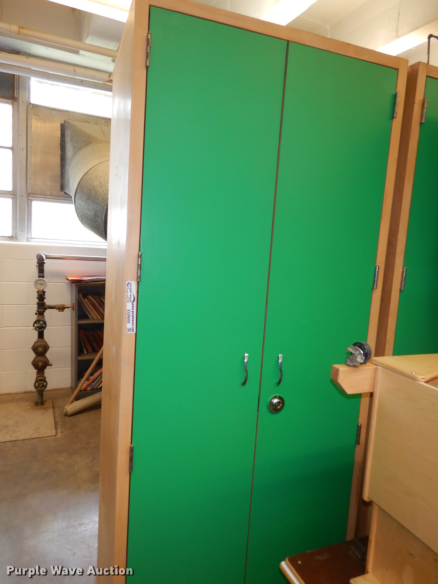 (3) wood storage in Kansas City, KS Item EQ9888 sold