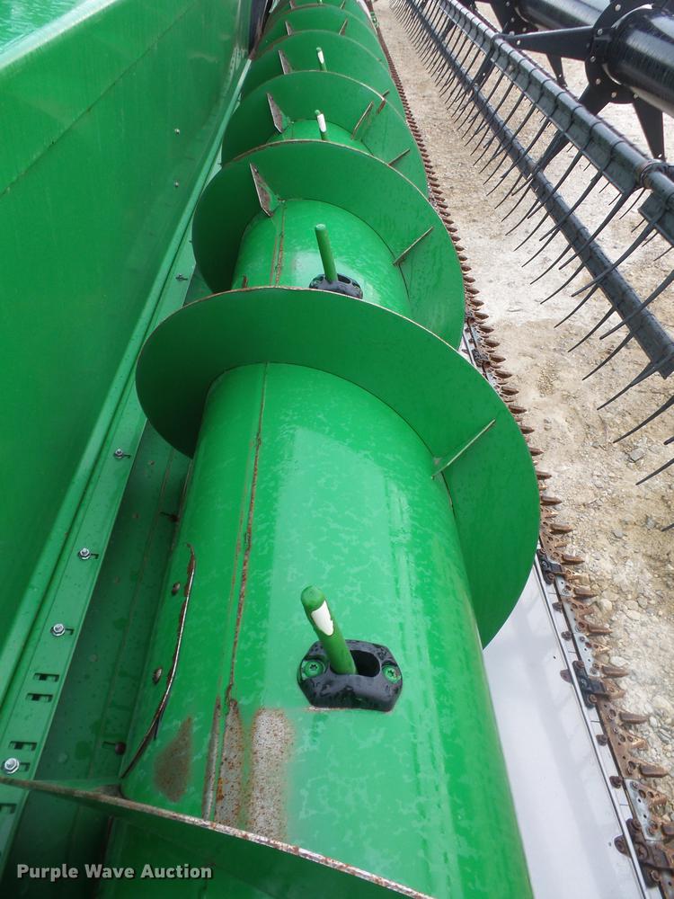 image for item DB6044 2010 John Deere 635F Hydraflex head