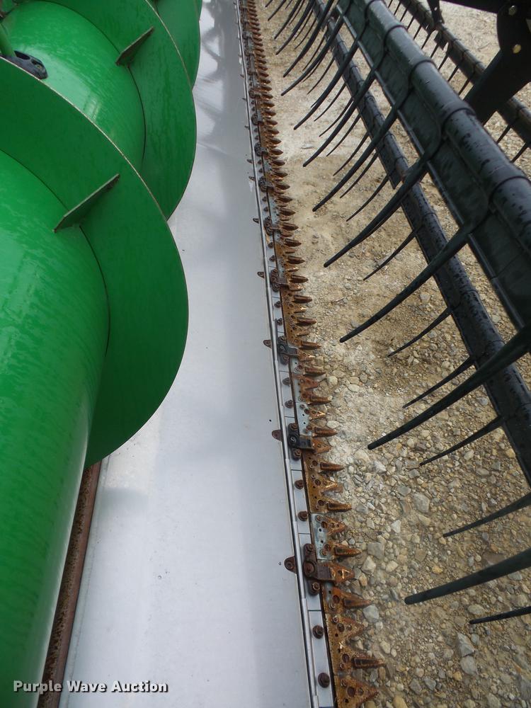 image for item DB6044 2010 John Deere 635F Hydraflex head